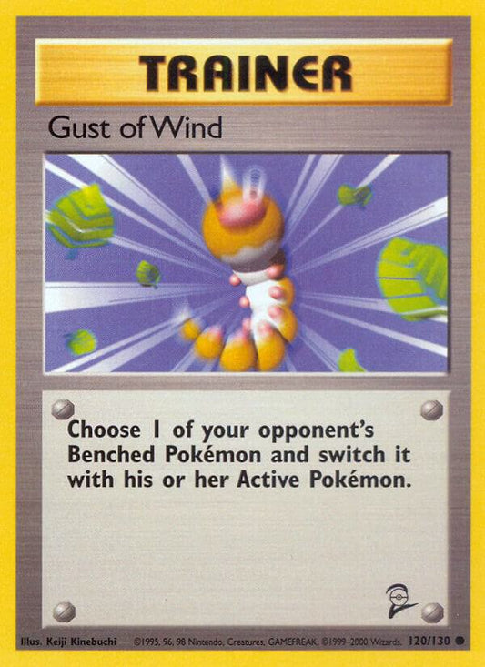 Pokemon Gust of Wind #120 Base Set 2