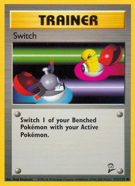 Pokemon Switch #123 Base Set 2