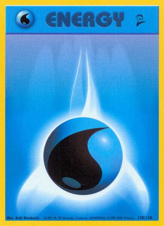 Pokemon Water Energy #130 Base Set 2