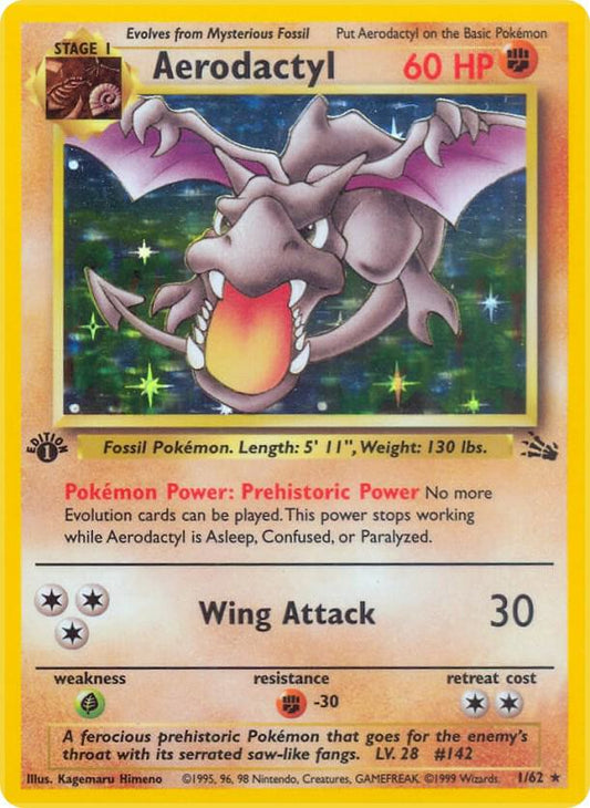 Pokemon Aerodactyl #1 Fossil