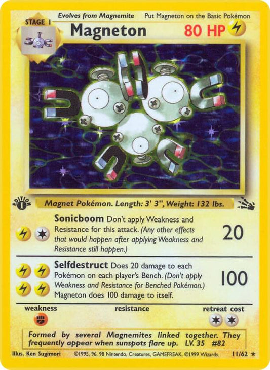 Pokemon Magneton #11 Fossil