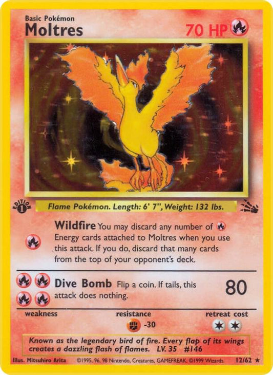 Pokemon Moltres #12 Fossil