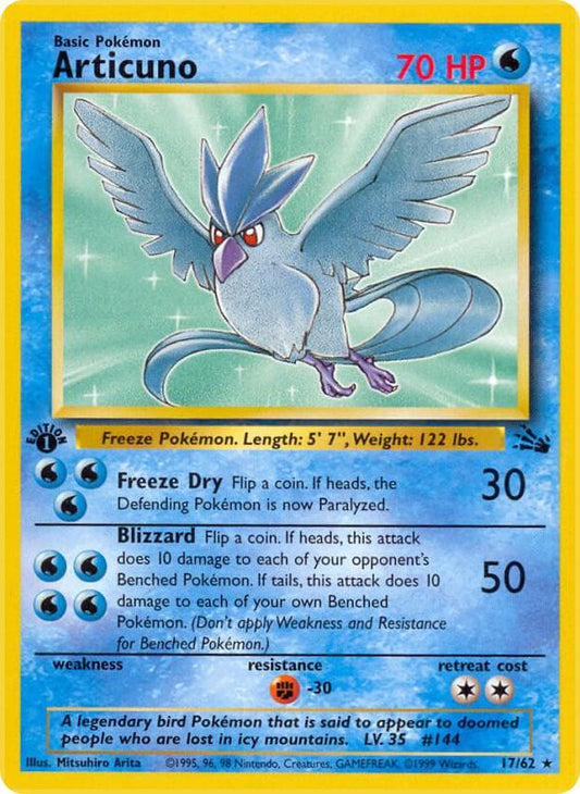 Pokemon Articuno #17 Fossil