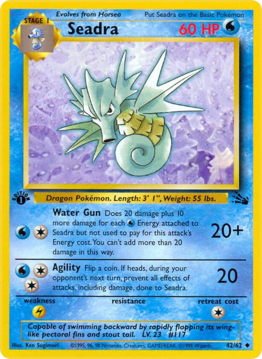 Pokemon Seadra #42 Fossil