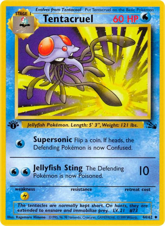 Pokemon Tentacruel #44 Fossil