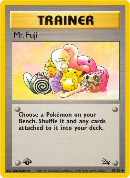 Pokemon Mr. Fuji #58 Fossil