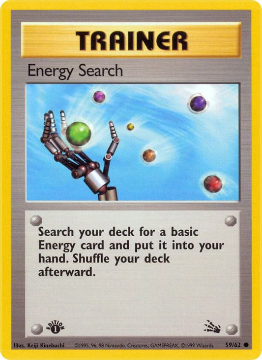 Pokemon Energy Search #59 Fossil