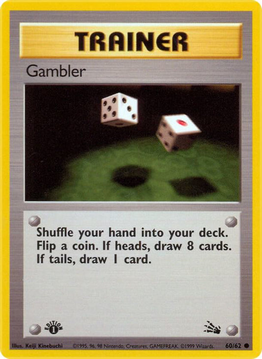 Pokemon Gambler #60 Fossil