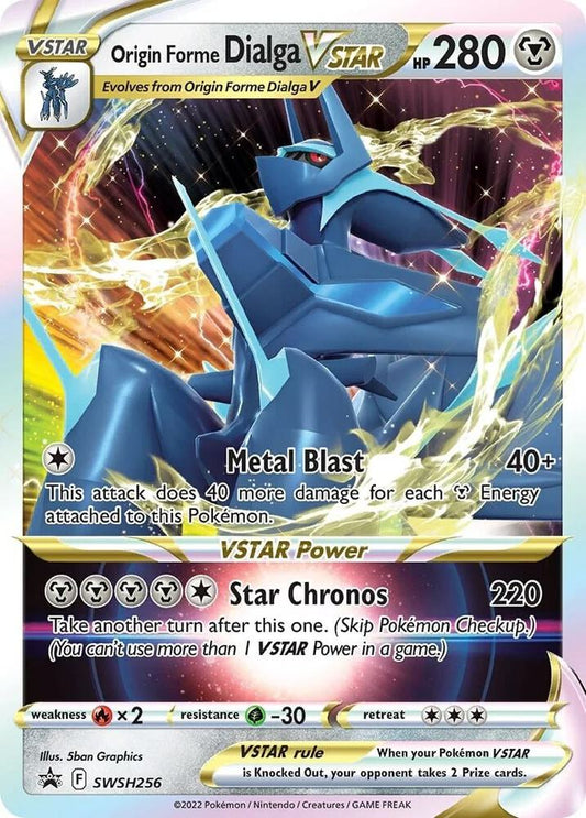 Pokemon Origin Forme Dialga VSTAR SWSH256 SWSH Black Star Promos