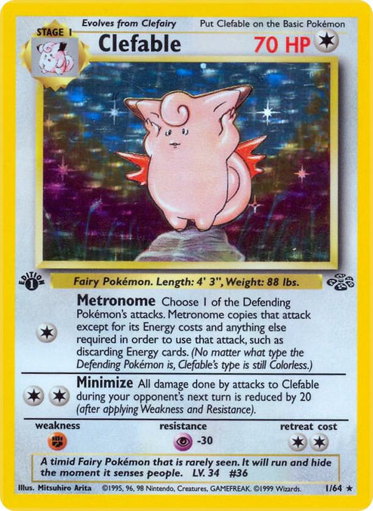 Pokemon Clefable #1 Jungle