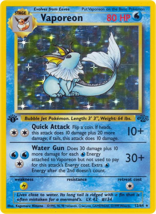 Pokemon Vaporeon #12 Jungle