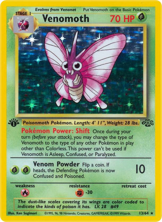 Pokemon Venomoth #13 Jungle