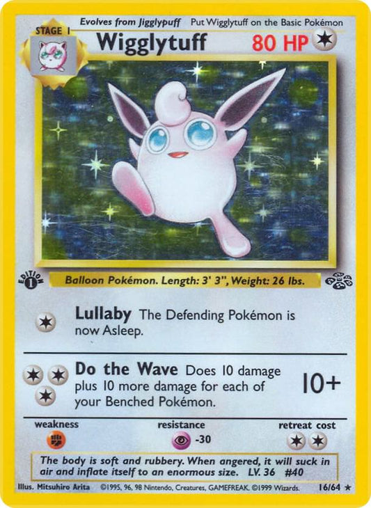 Pokemon Wigglytuff #16 Jungle