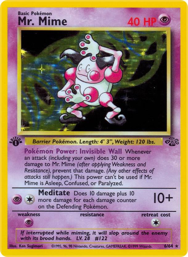 Pokemon Mr. Mime #6 Jungle