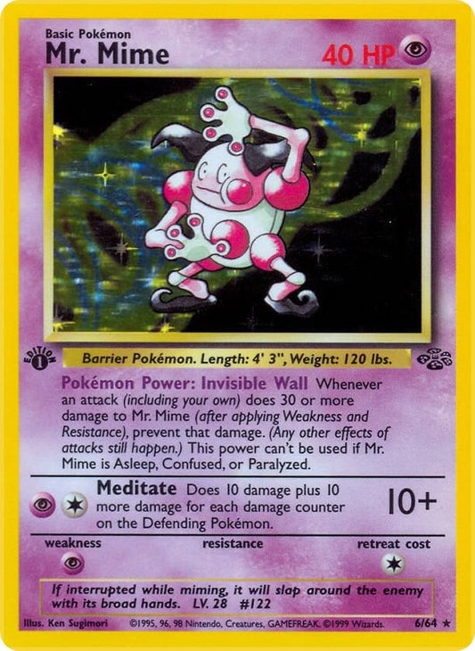 Pokemon Mr. Mime #6 Jungle
