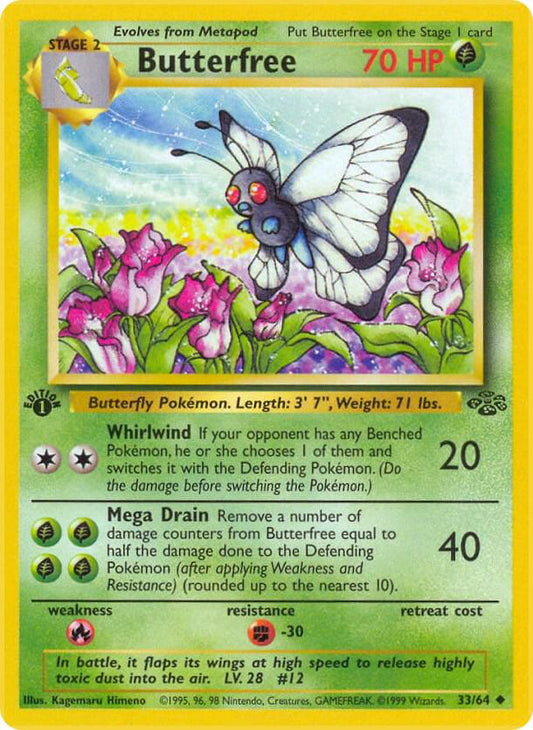 Pokemon Butterfree #33 Jungle