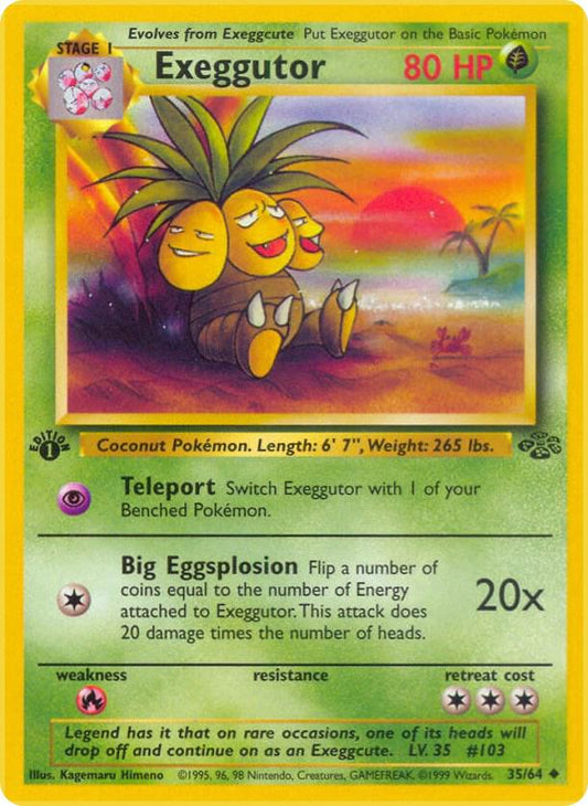 Pokemon Exeggutor #35 Jungle