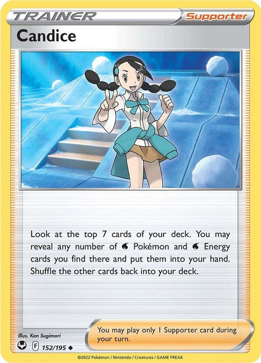 Pokemon Candice 152/195 Silver Tempest