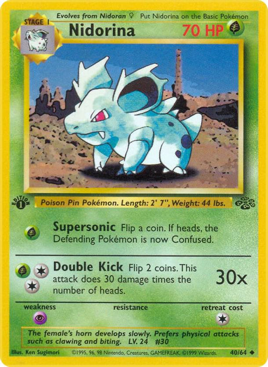 Pokemon Nidorina #40 Jungle