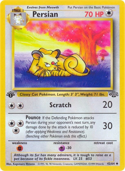 Pokemon Persian #42 Jungle