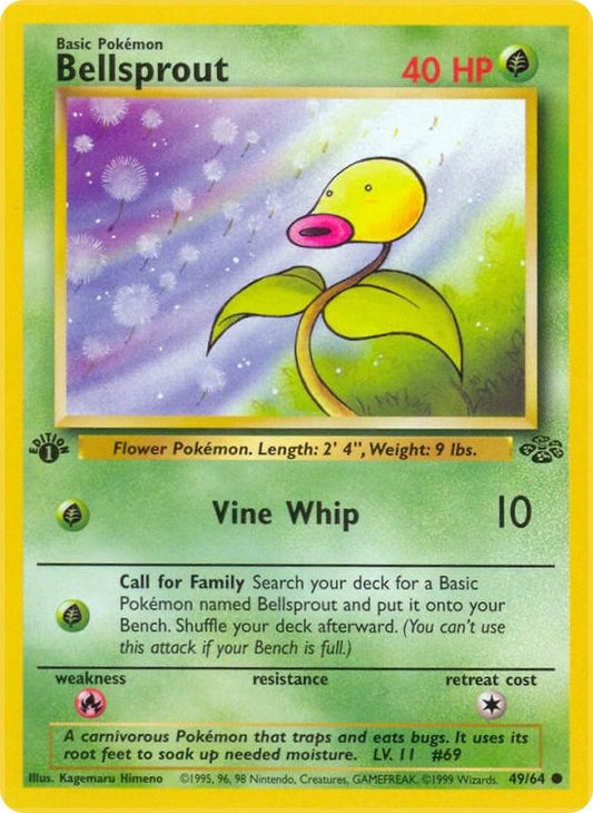 Pokemon Bellsprout #49 Jungle