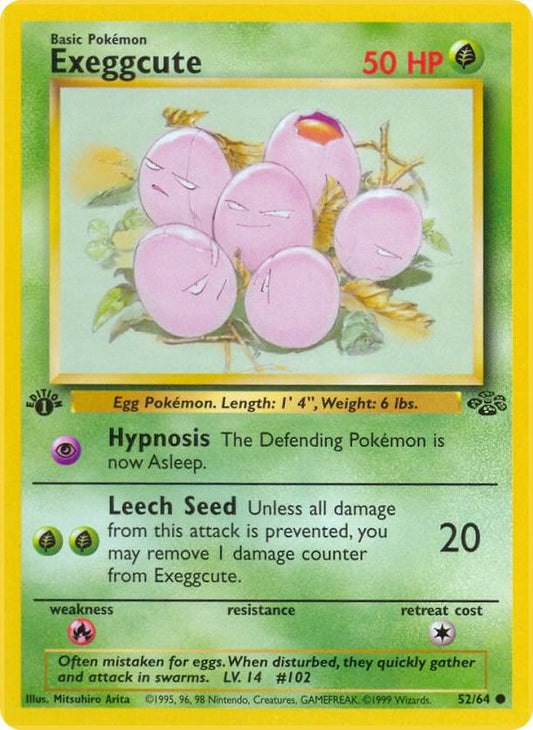 Pokemon Exeggcute #52 Jungle