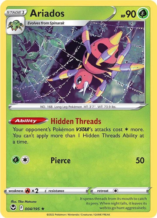 Pokemon Ariados 4/195 Silver Tempest