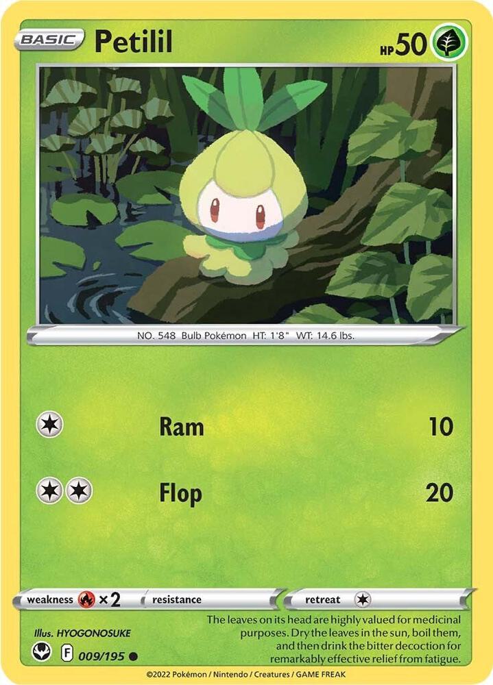 Pokemon Petilil 9/195 Silver Tempest