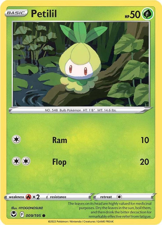 Pokemon Petilil 9/195 Silver Tempest