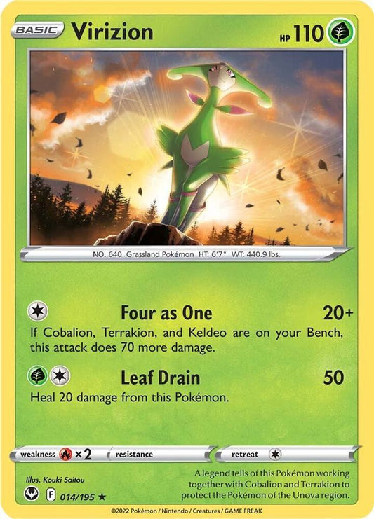 Pokemon Virizion 14/195 Silver Tempest
