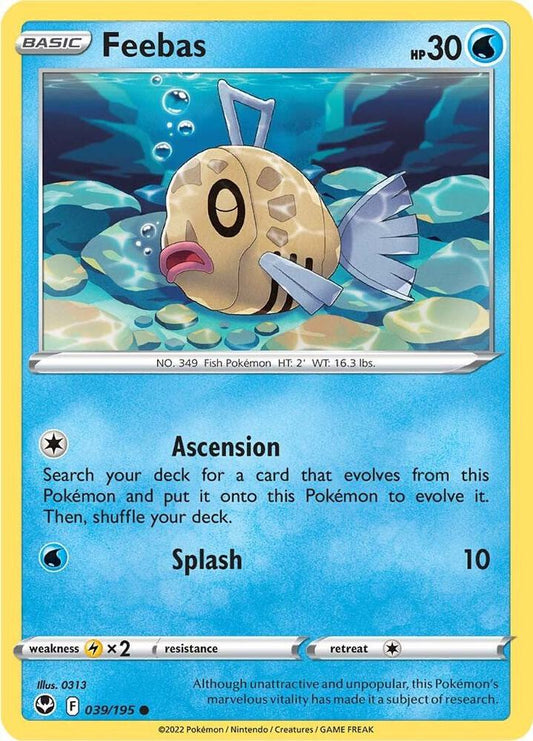 Pokemon Feebas 39/195 Silver Tempest