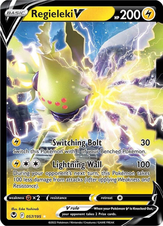 Pokemon Regieleki V 57/195 Silver Tempest