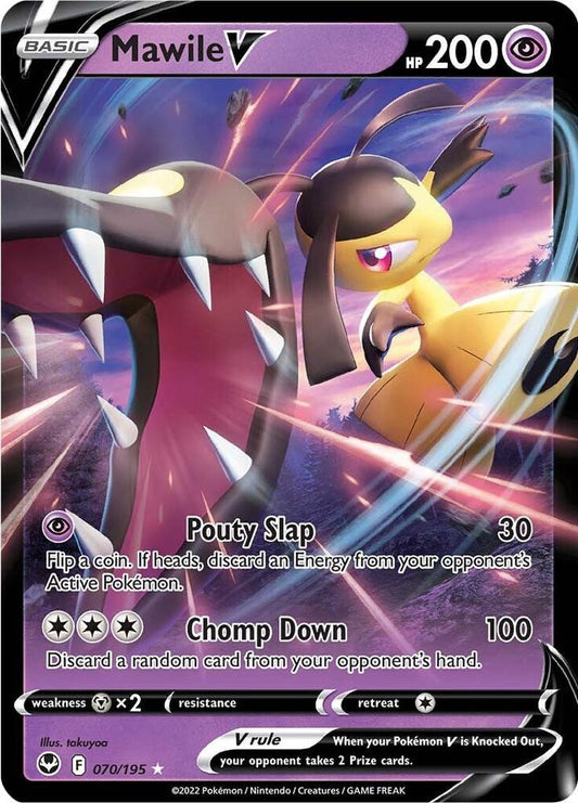 Pokemon Mawile V 70/195 Silver Tempest