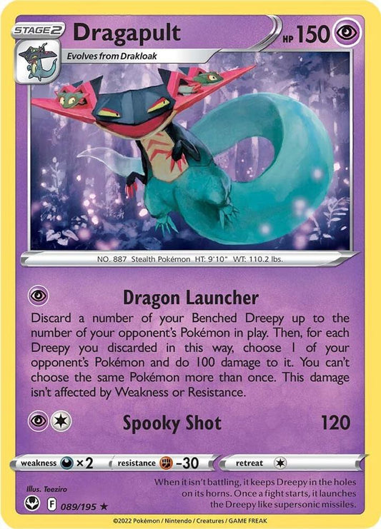 Pokemon Dragapult 89/195 Silver Tempest