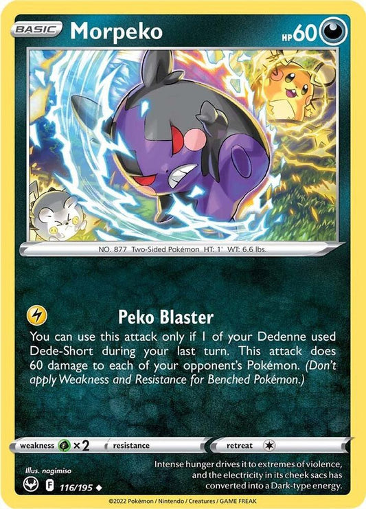 Pokemon Morpeko 116/195 Silver Tempest