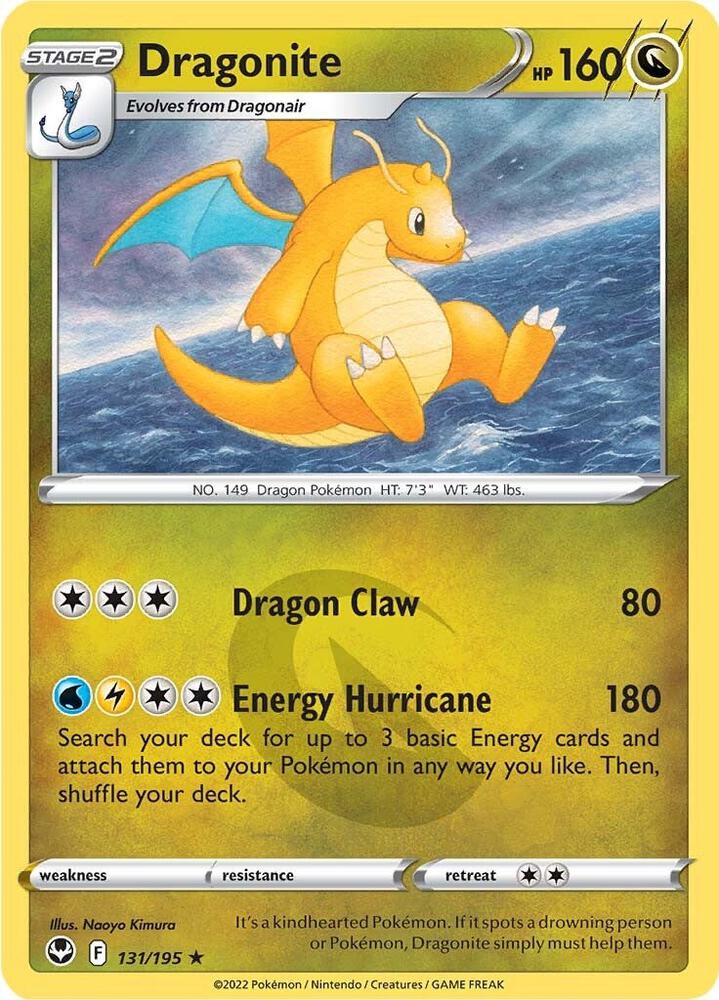 Pokemon Dragonite 131/195 Silver Tempest