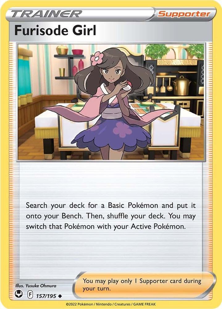 Pokemon Furisode Girl 157/195 Silver Tempest