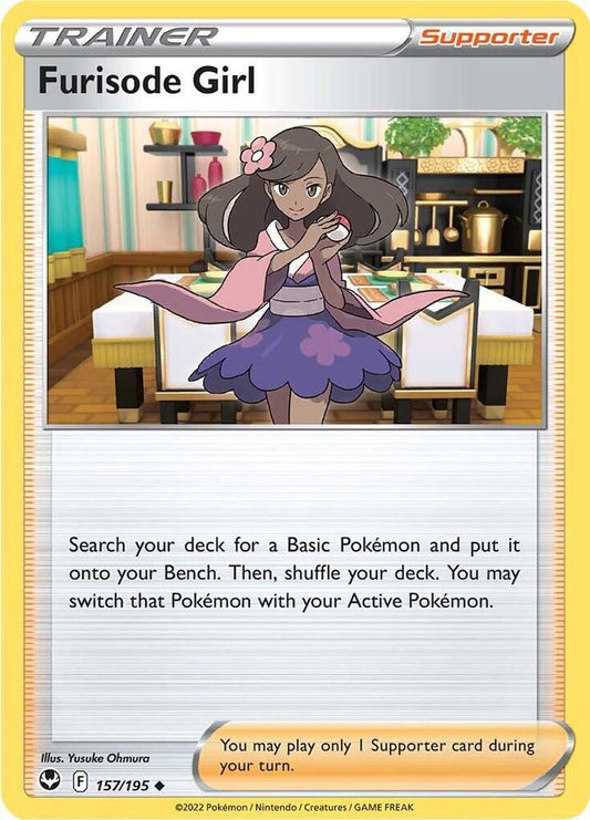 Pokemon Furisode Girl 157/195 Silver Tempest