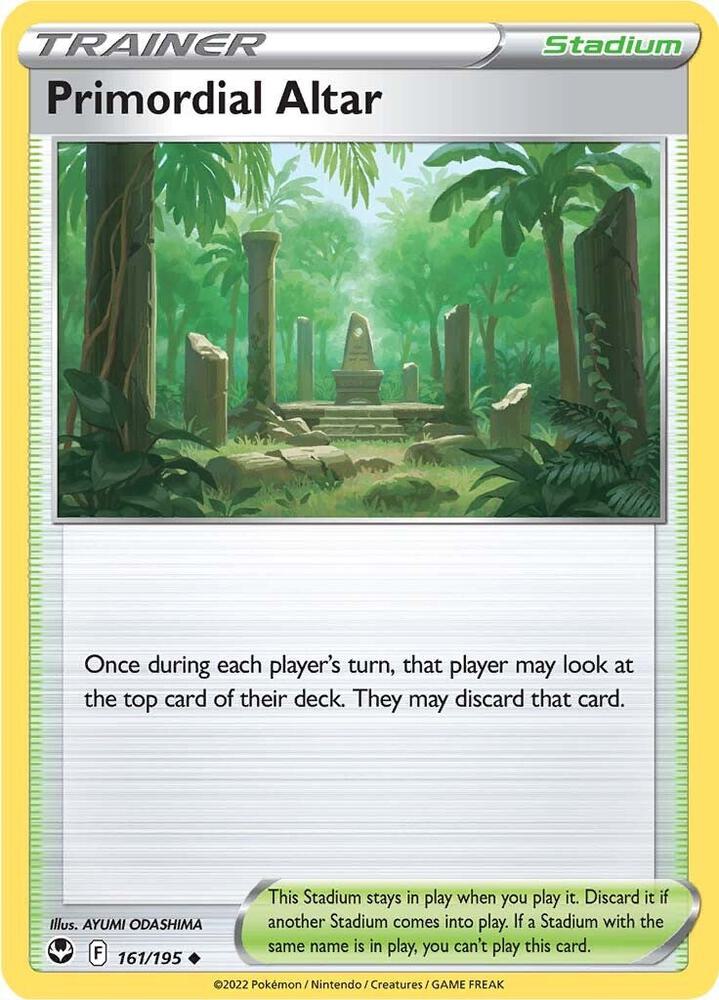 Pokemon Primordial Altar 161/195 Silver Tempest