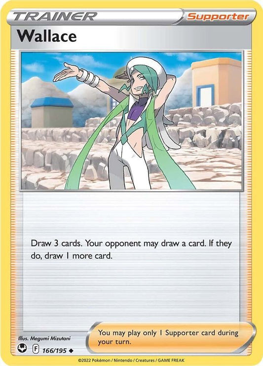 Pokemon Wallace 166/195 Silver Tempest