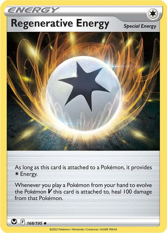 Pokemon Regenerative Energy 168/195 Silver Tempest