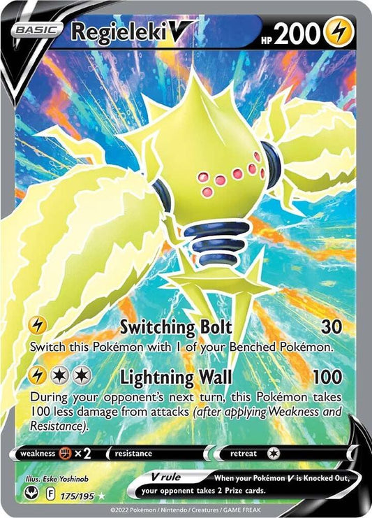 Pokemon Regieleki V 175/195 Silver Tempest