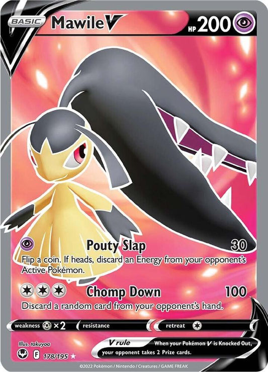 Pokemon Mawile V 178/195 Silver Tempest