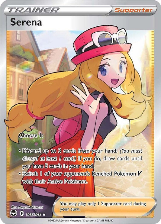 Pokemon Serena 193/195 Silver Tempest