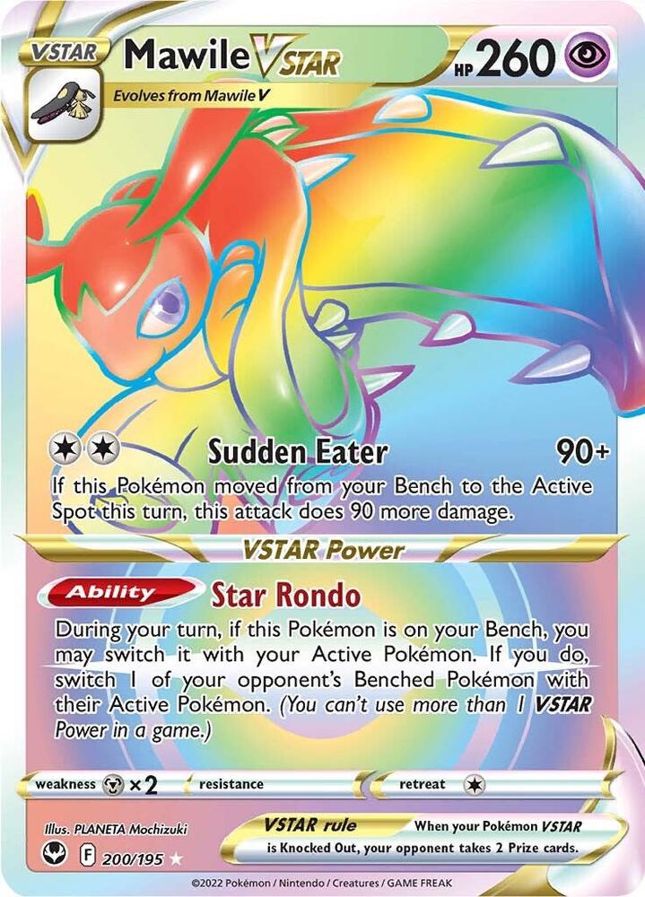 Pokemon Mawile VSTAR 200/195 Silver Tempest