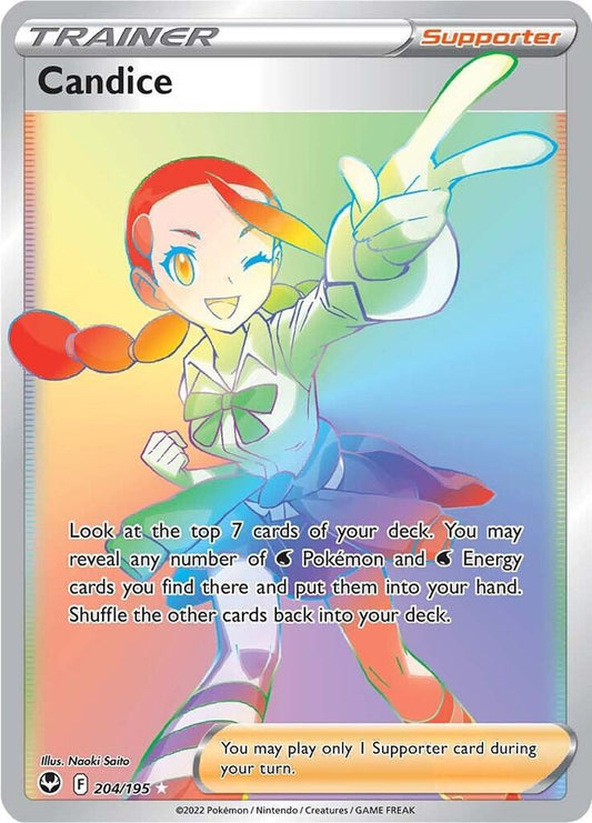 Pokemon Candice 204/195 Silver Tempest