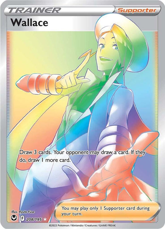 Pokemon Wallace 208/195 Silver Tempest