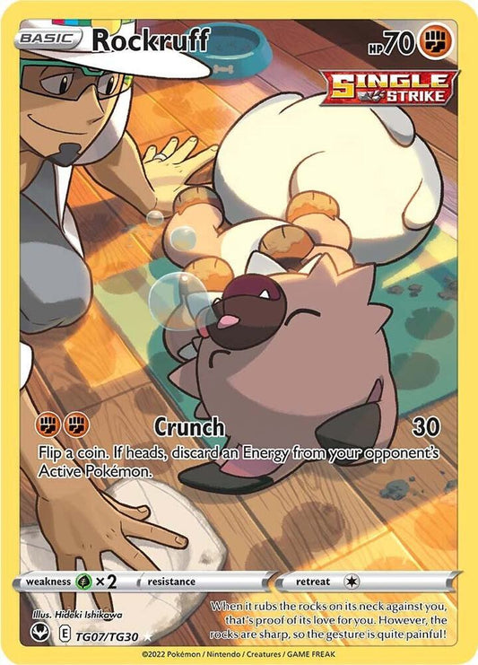 Pokemon Rockruff TG07/TG30 Silver Tempest