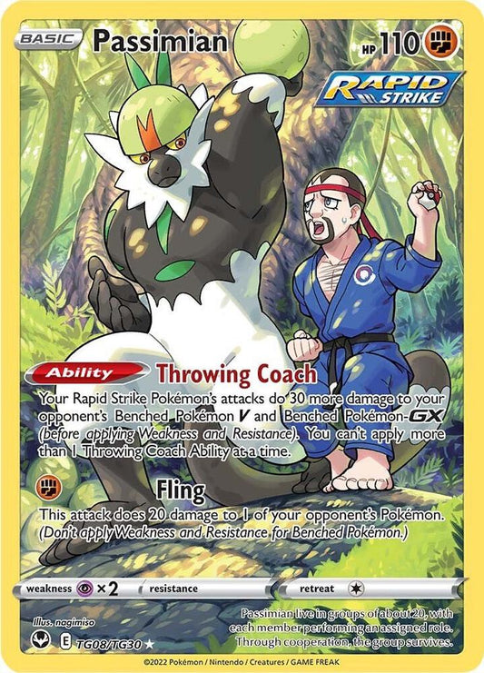 Pokemon Passimian TG08/TG30 Silver Tempest