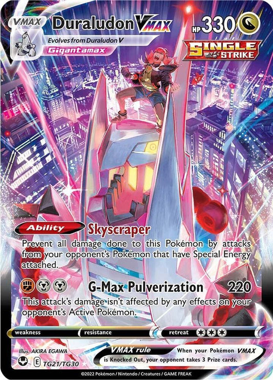 Pokemon Duraludon VMAX TG21/TG30 Silver Tempest